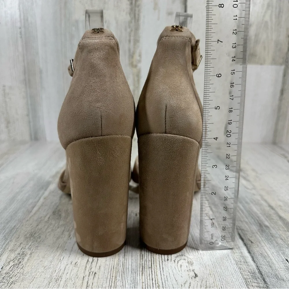 New Sam Edelman Yancy Ankle Strap Sandal in Oatmeal #281